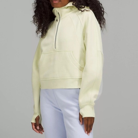 LULULEMON | scuba oversized half zip few green | size 4-6 - Picture 1 of 6